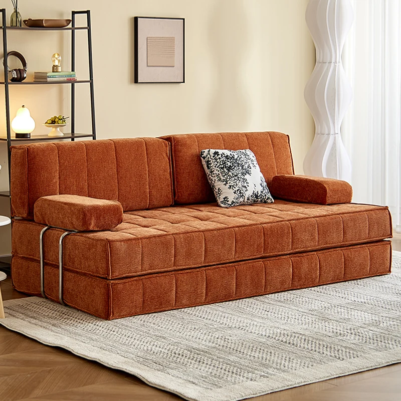 

Modular Combination Sofa Modern Straight Row Sleeping Folding Convertible Sofa Bed Recliner Lounge Lazy Living Room Furniture