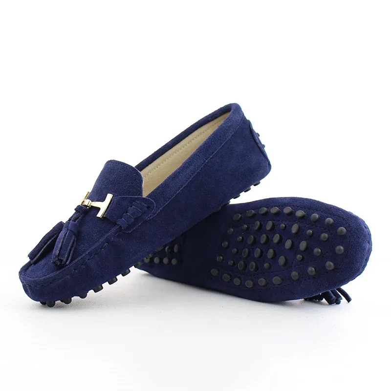 2025 Women Shoes 100% Genuine Leather Women Flat Shoes Handmade Leather Loafers Spring Autumn Casual Driving Shoes Women Flats