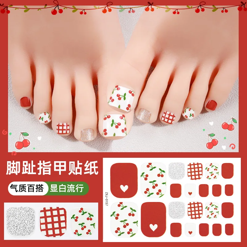 Top Nail Nuovo adesivo per unghie Toetop Adesivo per unghie personalizzato OEM Toetop Internet Celebrity Xiaohongshu Ins Piede sbiancante impermeabile Uomo