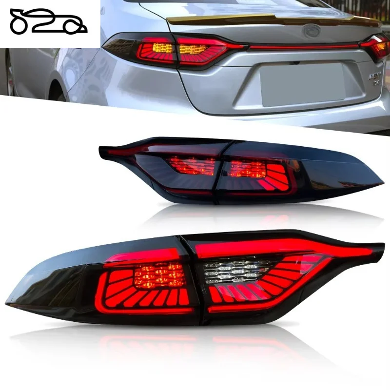 2018, for Toyota Corolla Sequence Steering Signal Light Emitting Diode Taillights with Start Sequence - Light Accessories
