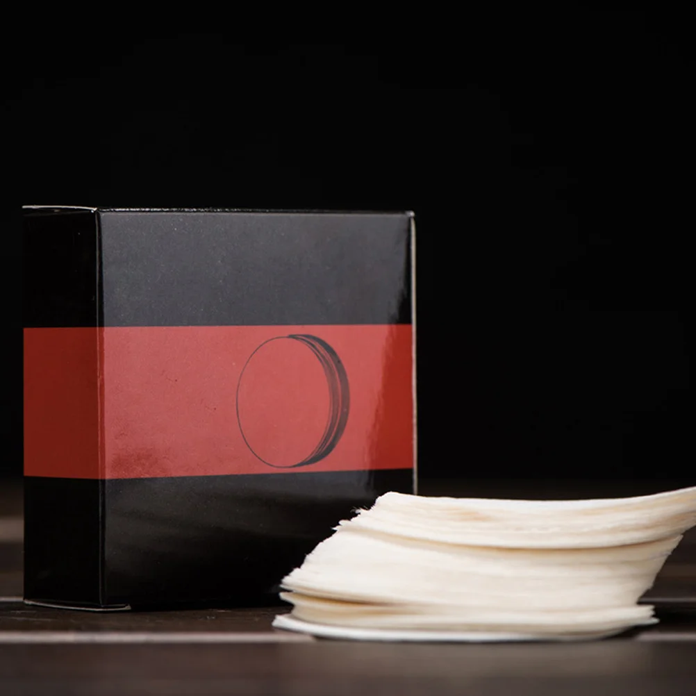 100pcs Filters Round Shape Filtering Papers For Home Kitchen Cafe Hand Drip Coffee Filter Papers Coffee Machine Filter