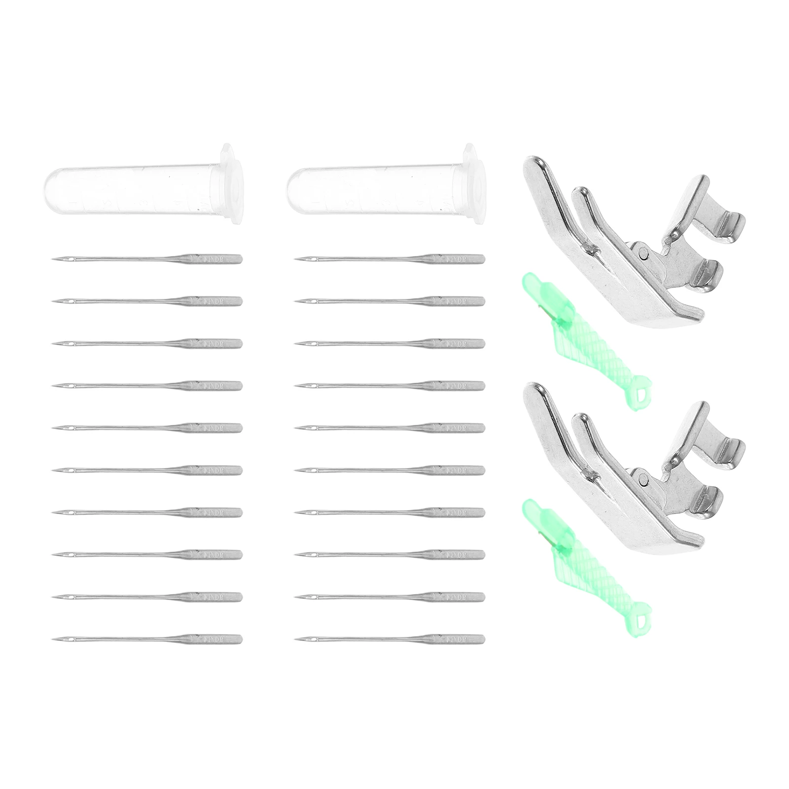 

1Set Sewing Machine Accessories Kit Vintage Anti-Skip Presser Foot Needle Smooth Stitching for Various Fabrics Sewing Supplies