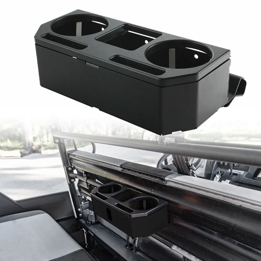 

Portable Drink Holder Insert Drink Holder Easy Installation Multifunction Accessory Practical Durability Organizer UTV Mount