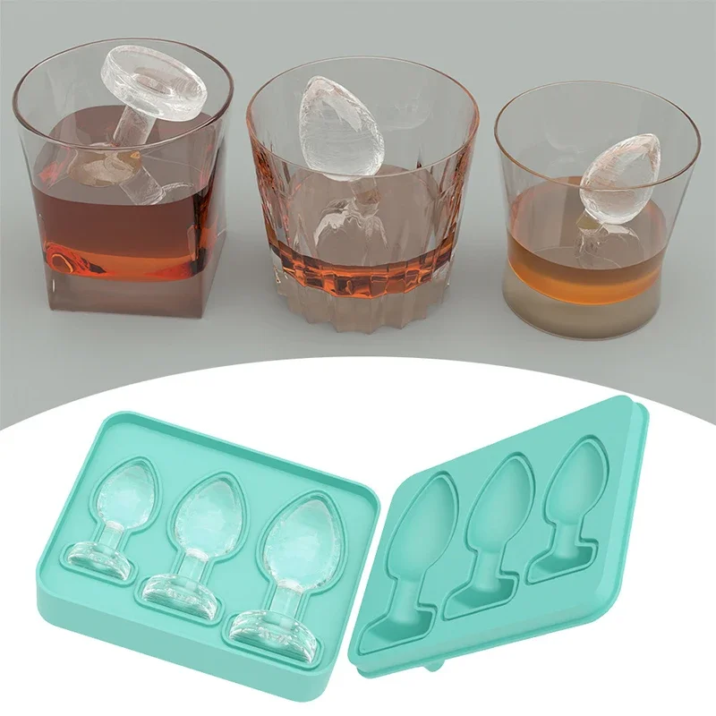 New Adult Prank Ice Cube Mold Silicone Ice Cube Mold Party Bar Ktv Fun Ice Cube Box Chilling Whiskey Cocktails Juice Drinks Mold