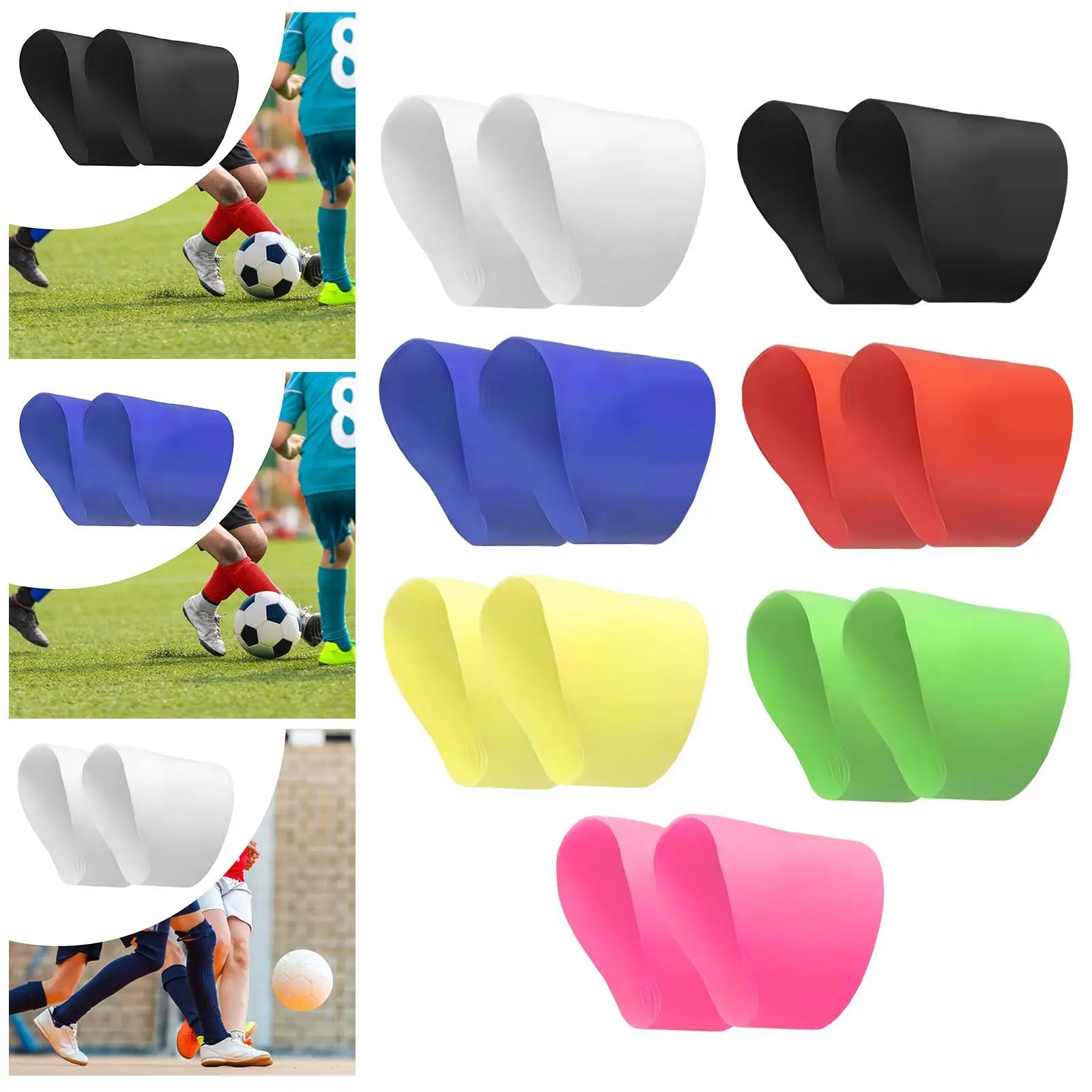 Soccer Lace Bands Soccer Cleat Lace Protectors for Field Hockey Football