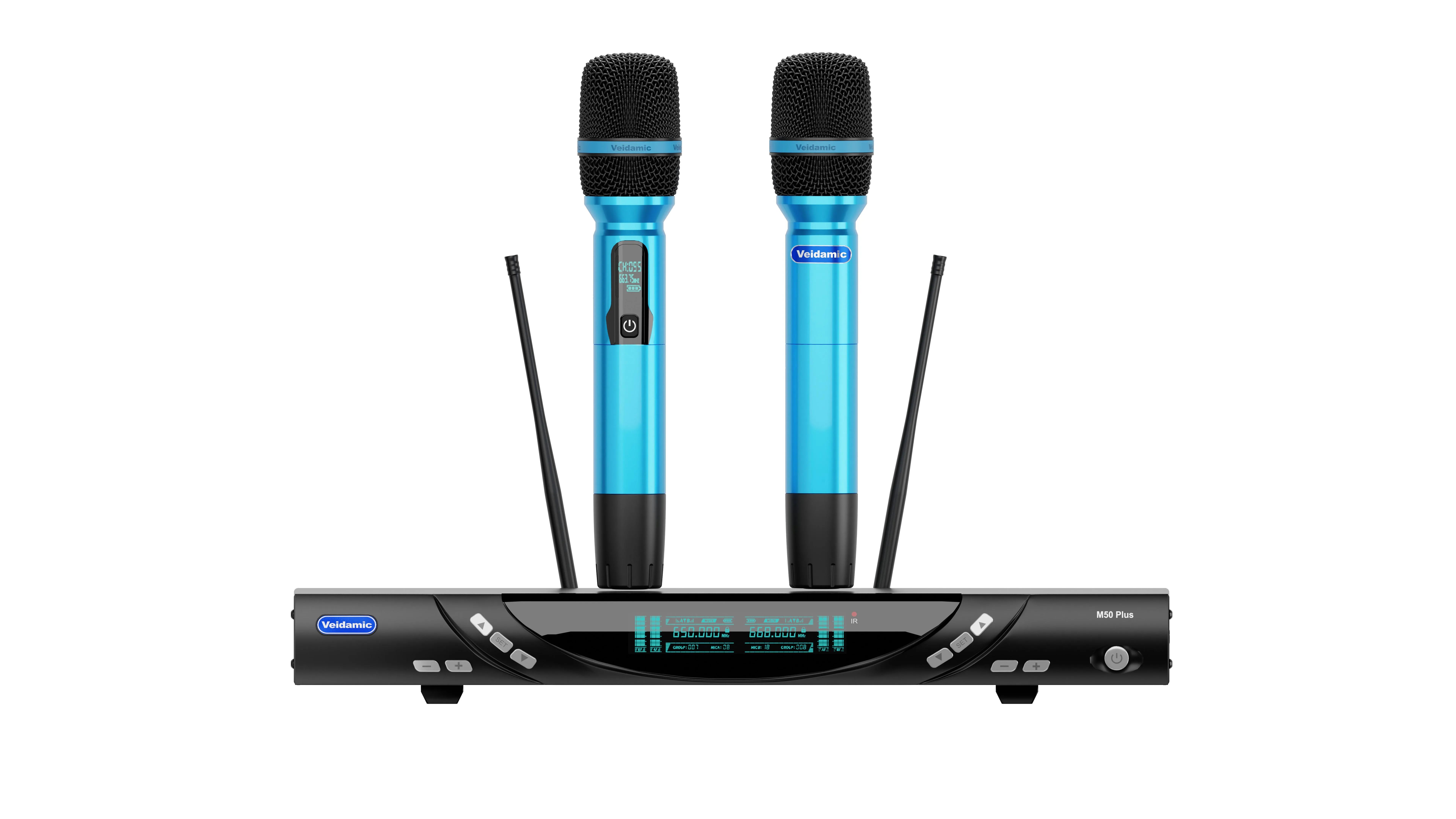 Set7 12" Speaker & 18" Subwoofer Wireless Microphone Audio System Metal Shell 450W/1800W RMS for Live Events Church Home Theater