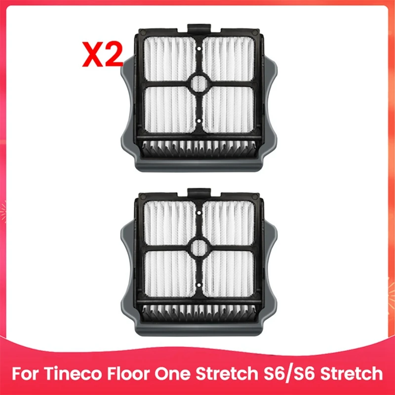 SANQ HEPA фильтр щетки ролики запасные части для Tineco Floor One Stretch S6/S6 стрейч аксессуары для пылесоса