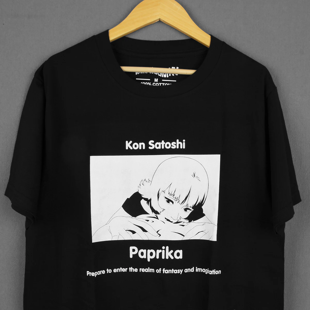 Paprika T-Shirt Japanese Anime  Satoshi Kon Millennium Actress Tokyo Godfathers Manga Men Cotton Summer Tee Shirt