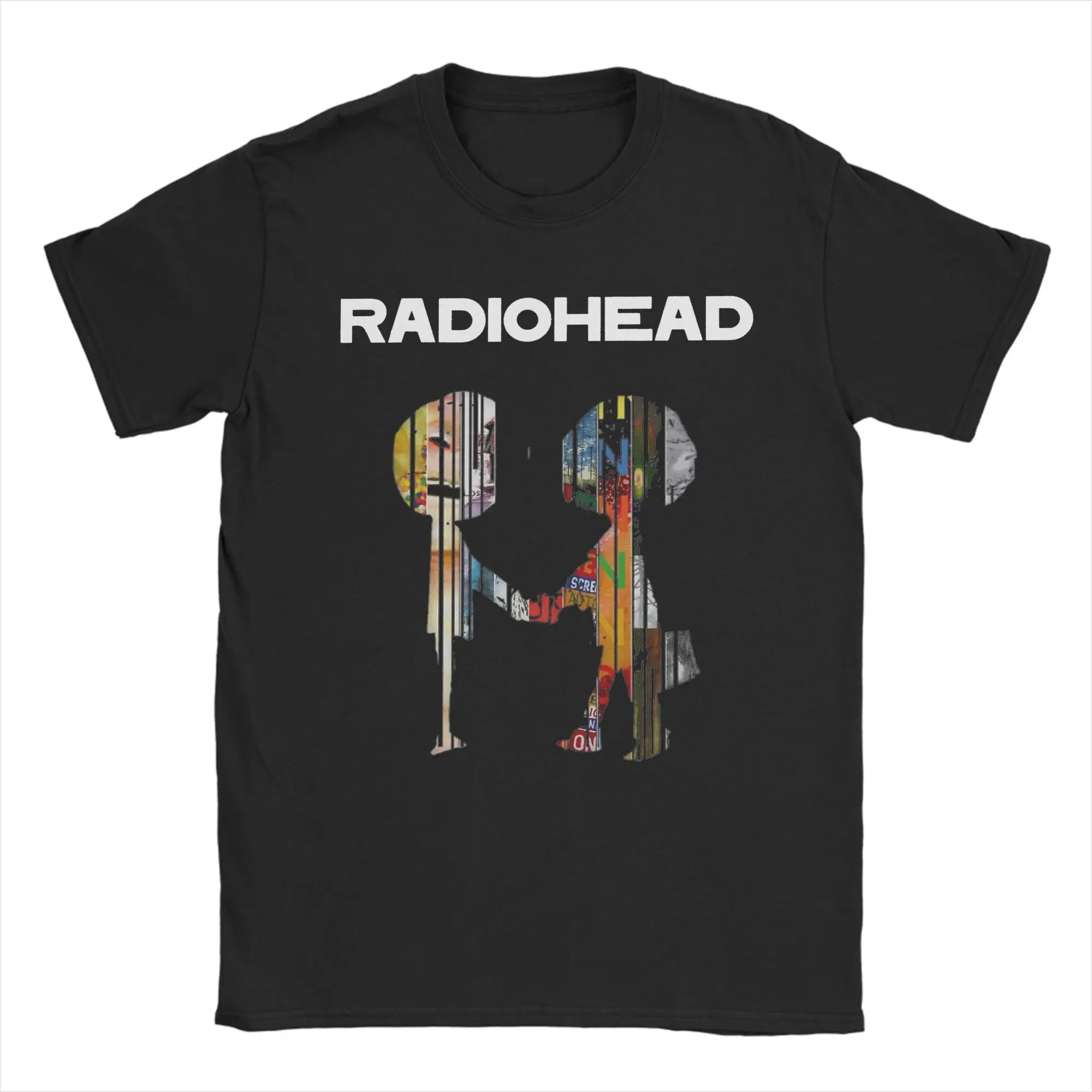 

Radiohead Rock Band T-Shirt for Men Women Punk Hip Hop Music Leisure 100% Cotton Tee Shirt Short Sleeve T Shirts Plus Size Tops