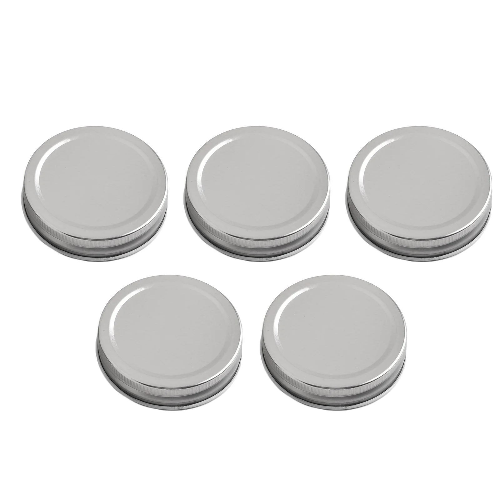 12PCS Tin Metal Can Lids for Ball Jars Suitable for Standard Mouth with Secure Fit Seal to Help Preserve Food and Avoid Leakage