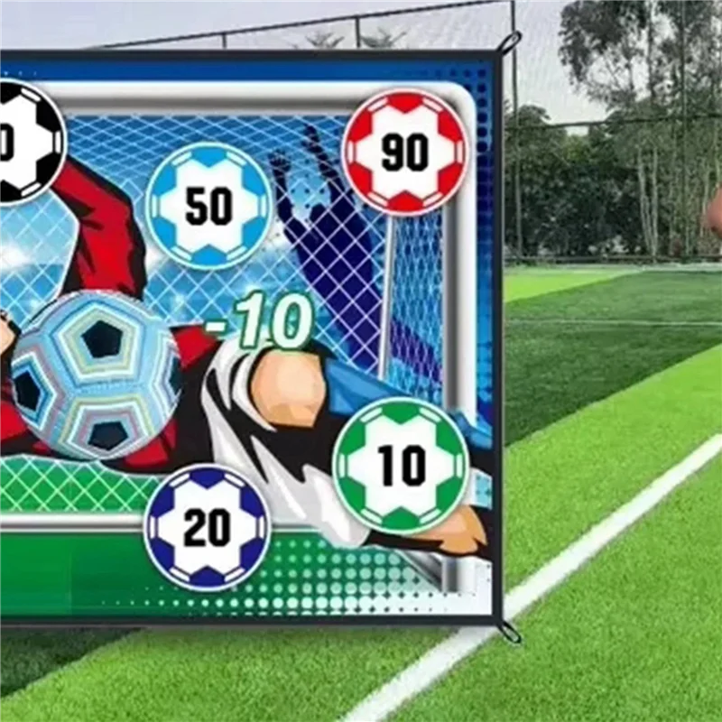 B93B-2X Soccer Game Mat Set Outdoor Indoor Soccer Multiplayer Competitive Soccer Games Children Football Training