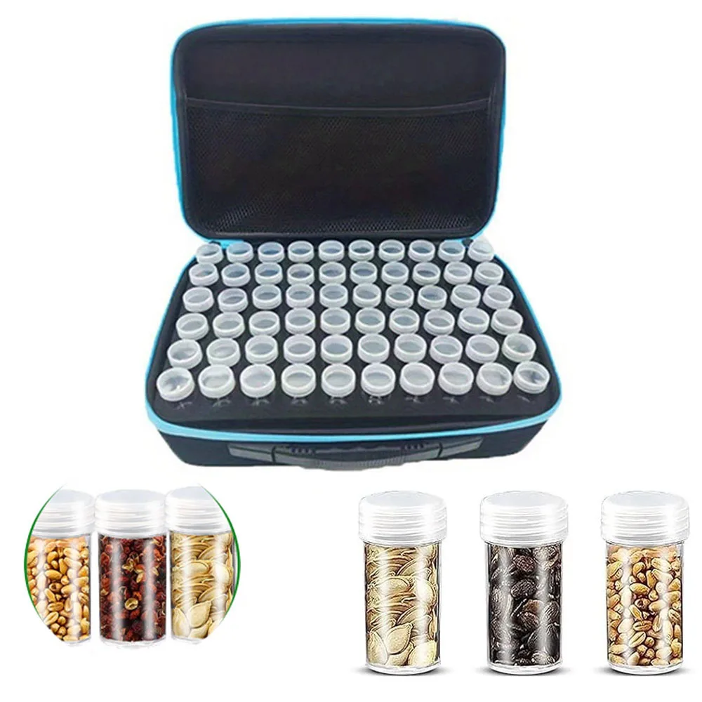 Conjunto de ferramentas de pintura diamante Nail Art Storage Bag Garrafa Redonda DispensHandbag Organizador Bag