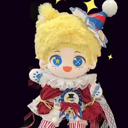 20CM Game Cotton Figures Playthings Acrobat Mike Morton Anime Identity V Cute Cartoon Short Plush Body Idol Plushies Cosplay
