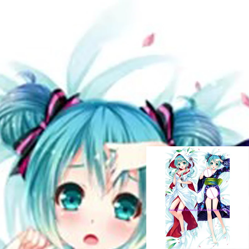 

Dakimakura Anime Pillow Cover Beautiful Girl Double Sided Print 2Way Cushion Bedding