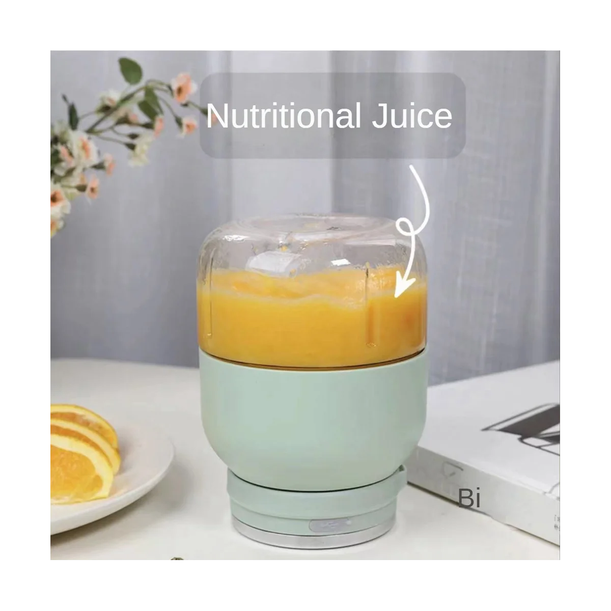 2 In 1 Portable Electric Blender Orange Juice Cup Juicer Fruit Extractorsr Sports Juicer Bottle Smoothies Mixer Machine