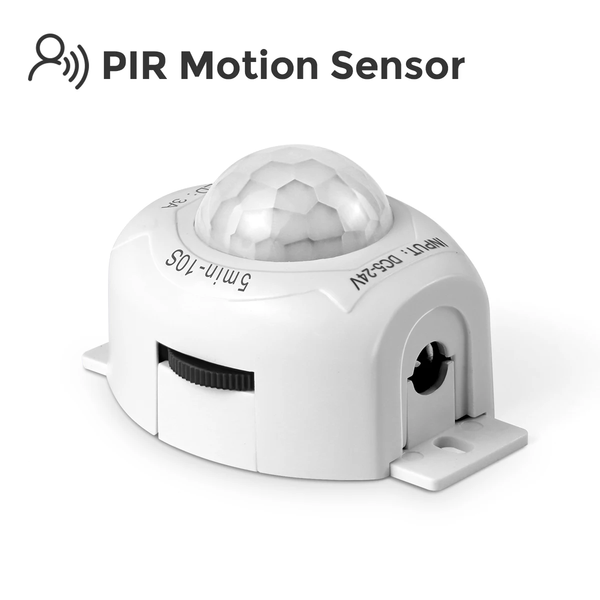 12V LED Light Motion Sensor Switch Infrared Induction Detector Light Switch Only Work At Night Or Dark Environment