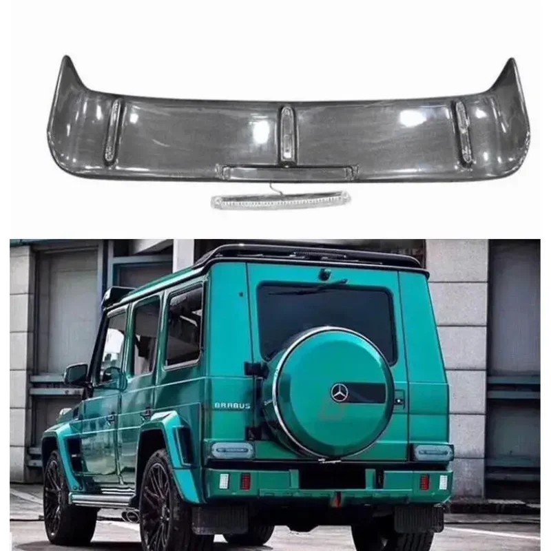 

Carbon Fiber / FRP Car Rear Wing Roof Trunk Lip Spoiler For Mercedes-Benz W463 G-Class G350 G500 G550 G63 G65 AMG 2008-2018