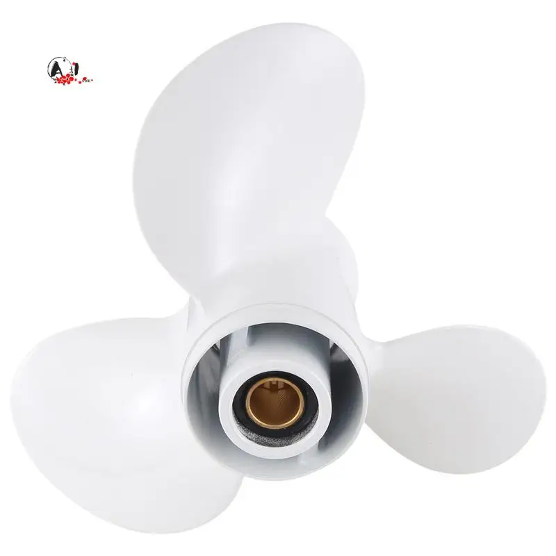 

A10E-Marine Подвесной пропеллер двигателя 664-45947-01-El 9 7/8 X 11 1/4 для Yamaha 20-30 л.с., алюминиевый сплав, 3 лопасти, черный, 10 шин, T