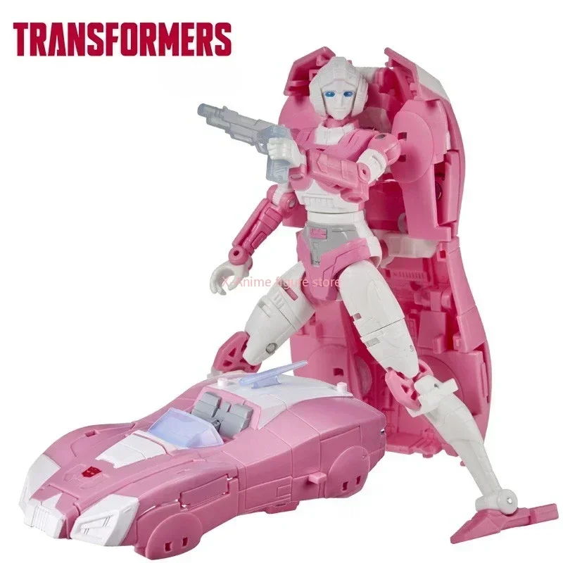 In Voorraad Hasbro Oorlog Voor Cybertron Earthrise Verbeterde D-Klasse Arcee Siege Kingdom Robot Autobot Figuur Transformatie Speelgoed gift