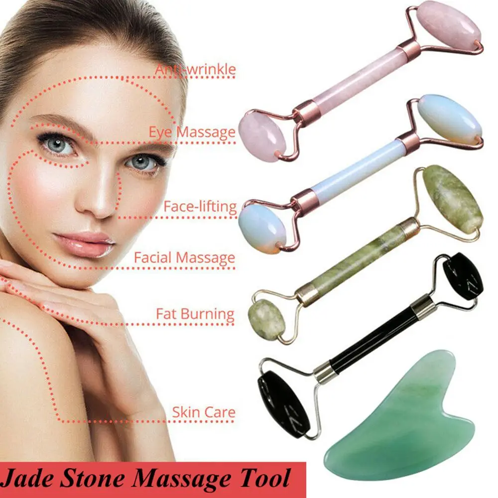 Anti-Ageing Therapy Face Roller Beauty tool Body Massager Tool Face Massager Guasha Board