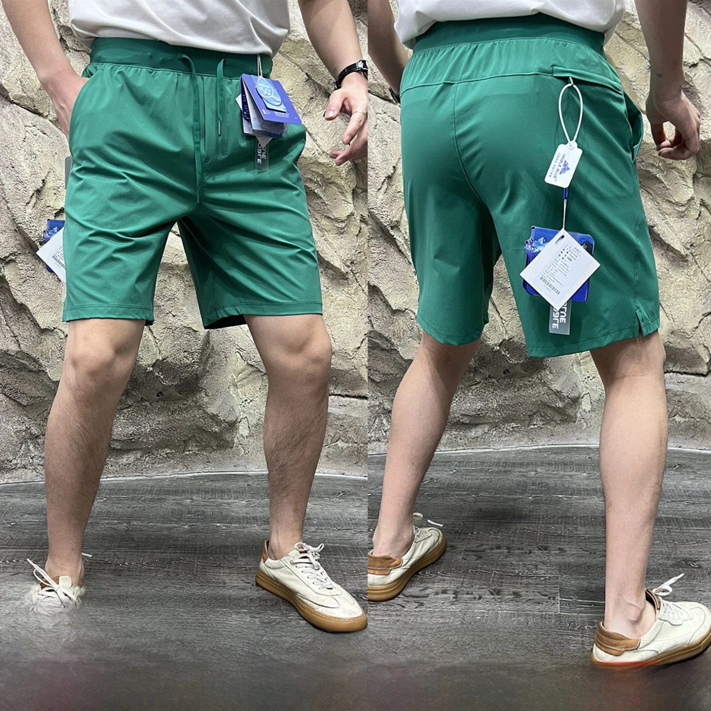 

Cool Sensation Lightweight Breathable Summer Casual orts for Men UPF50 Sun Protection Versatile Straight Leg ort Pants