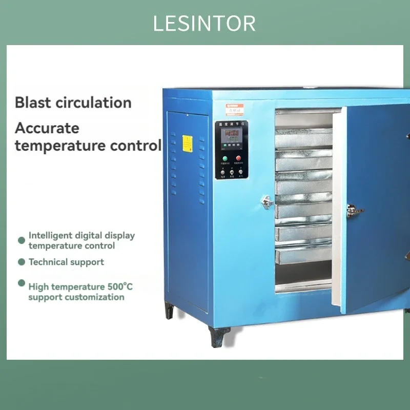 Industrial High Temperature Oven Dryer Electric Blast Constant Temperature Hot Air Circulation Oven Drying Medicine Wood Oven