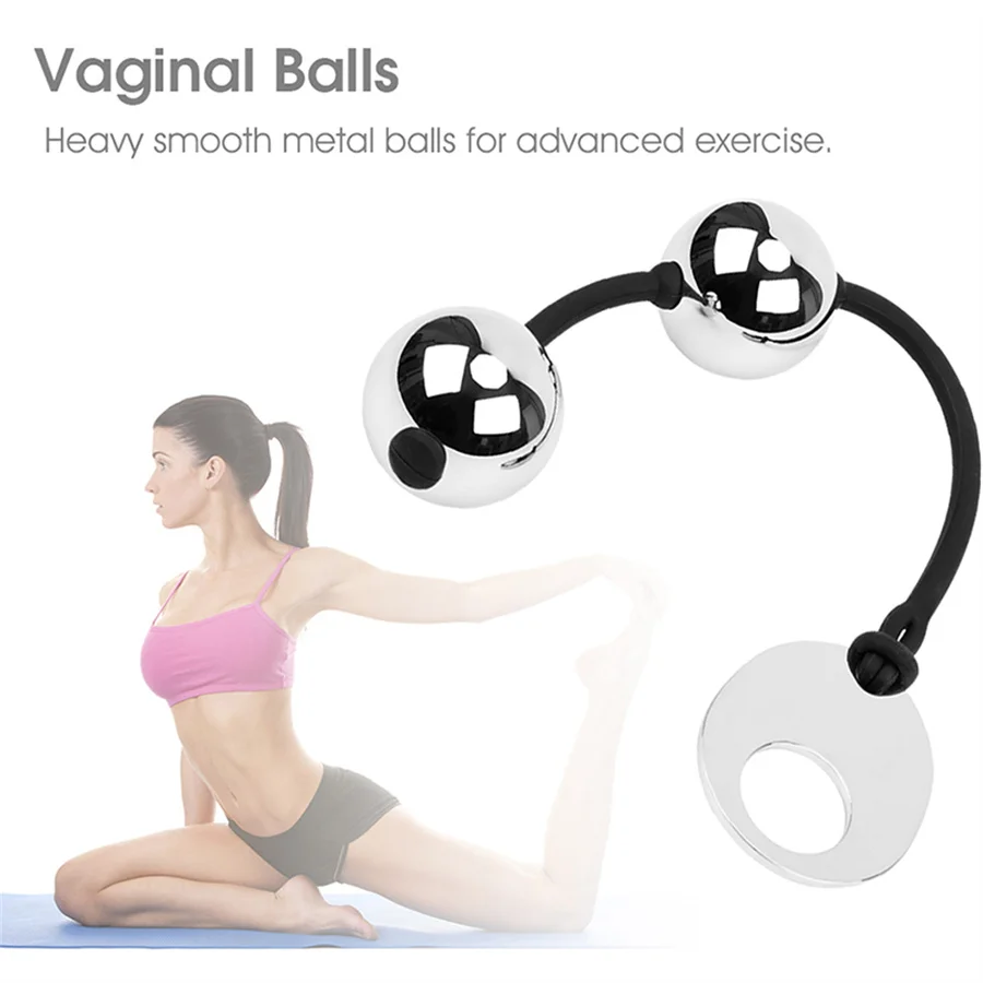 Metal Vaginal Balls Geisha Balls Ben Wa Ball Kegel Ball Anal Plug Vagina Tighten Exercise Anal Beads Adult Sex Toys For Women