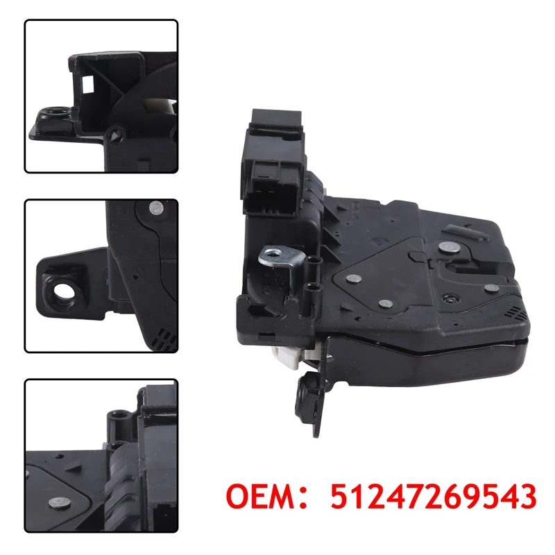 51247269543 Car Rear Tailgate Trunk Lock Actuator For BMW X1 E84 2013-2015 320I F30 2014-2015 Parts Accessories