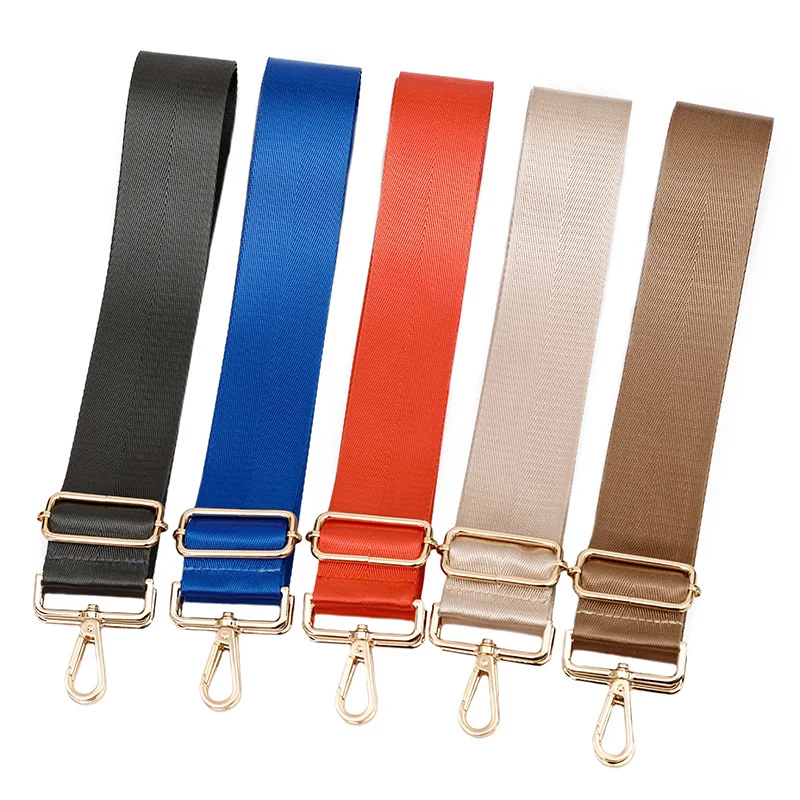 New Style Bag Strap Adjustable Bag Part Accessories For Handbags Leather Belt Wide Rainbow Shoulder Strap Replacement