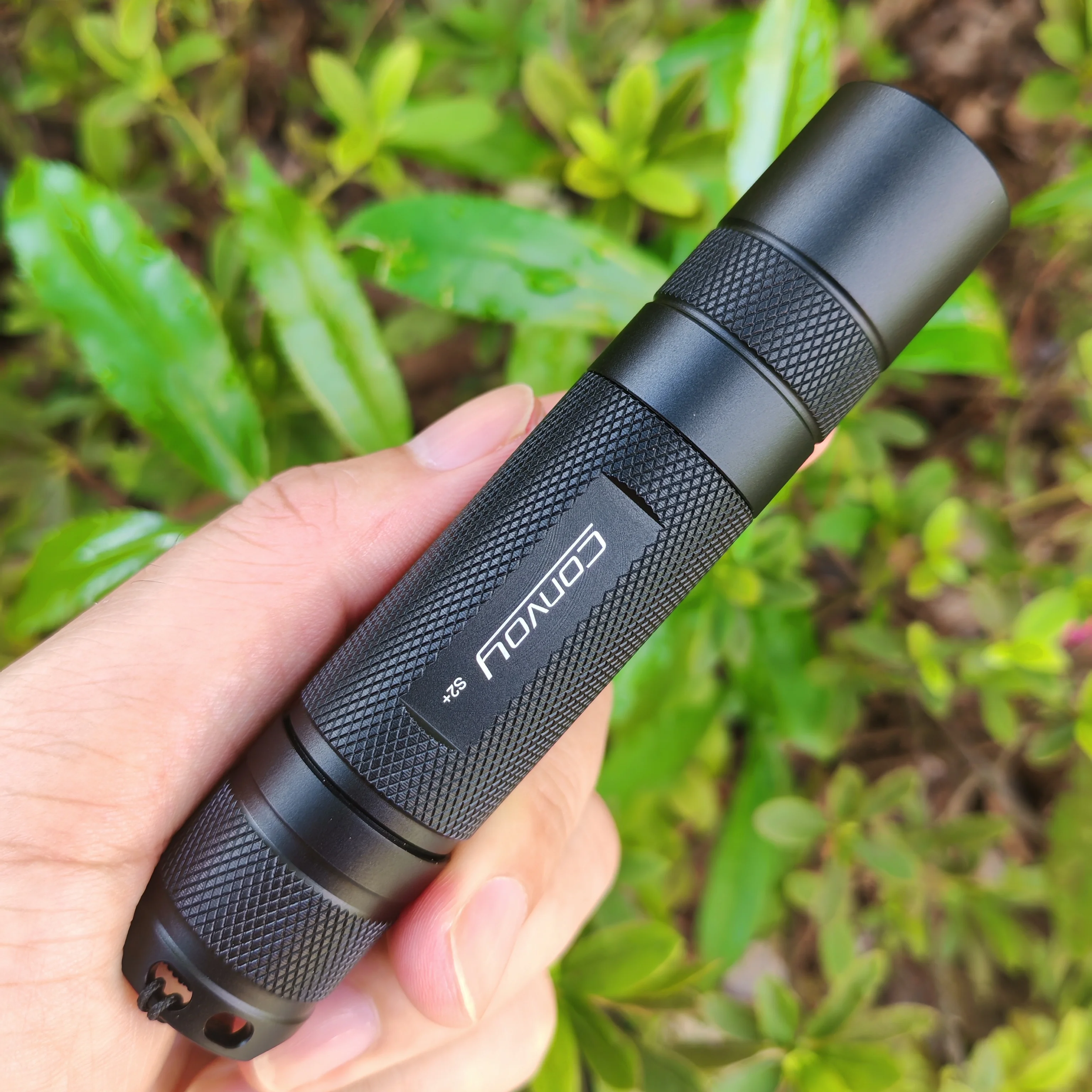 Convoy S2 Plus Flashlight with LH351D Led Lanterna 18650 Torch Mini Flash Light Camping Hiking Fishing Portable Lighting