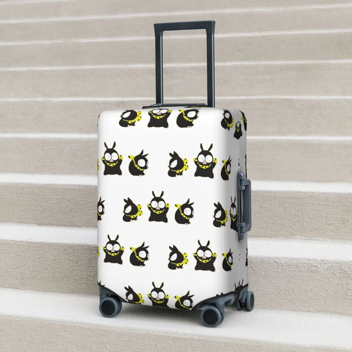 

P Chan Ranma Suitcase Cover Protection Elastic Travel Luggage Protector Covers for 18-32 Inch