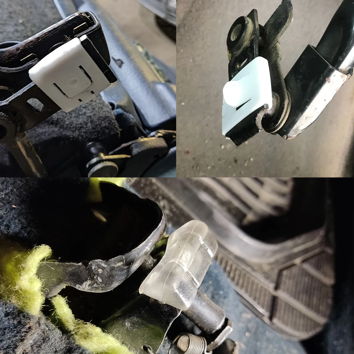 For VW Scirocco T3 K70 Golf Inner Seat Rail Runner Slider Guide Clip Accessories Replacement Parts 431803173B Car Front Centre 4