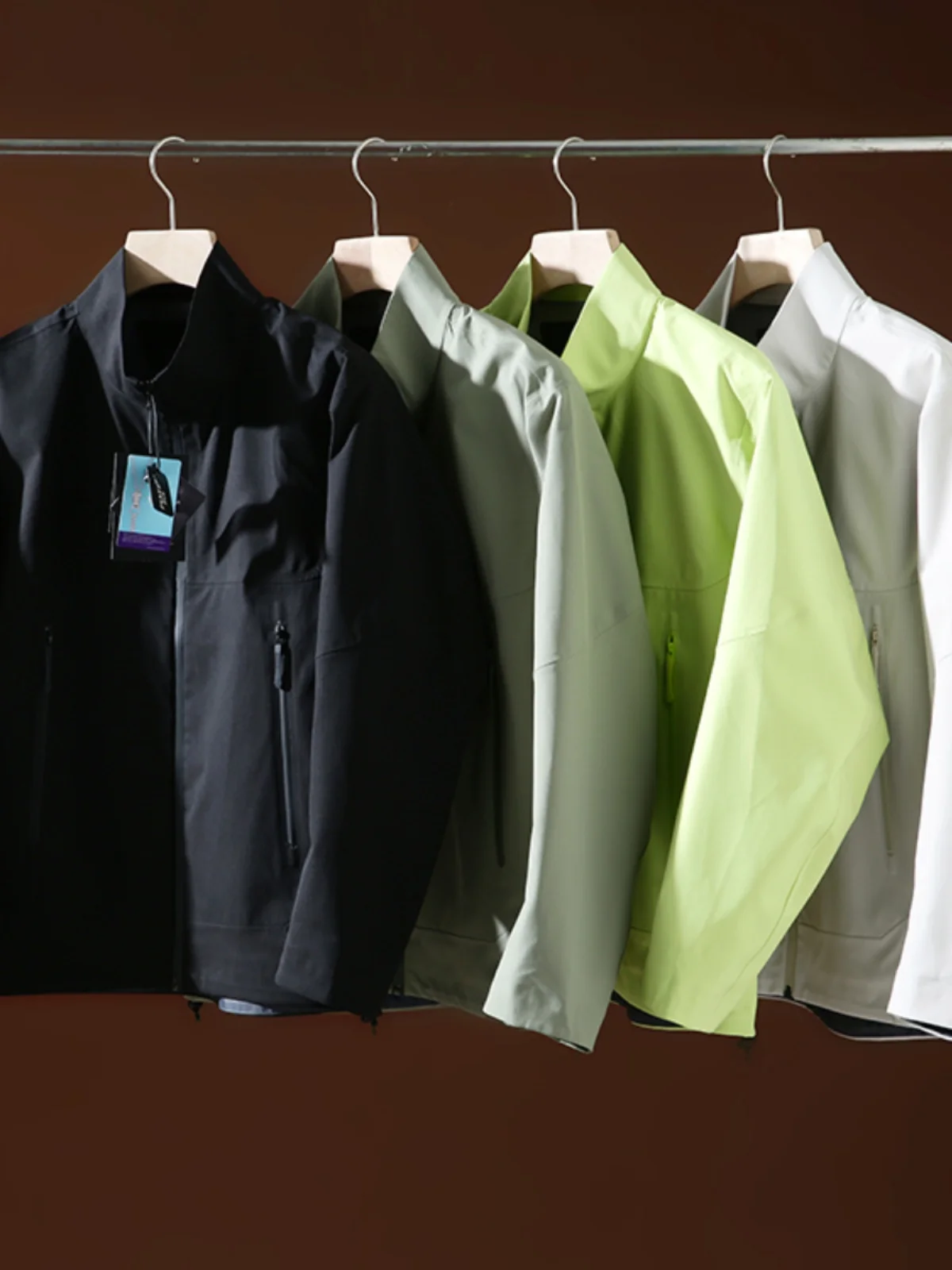 

Мужской уличный Hardell Jaet, ветрозащитный, водонепроницаемый, с лентой для всего тела, с воротником-стойкой, Fce Lined Faion Urban Sle