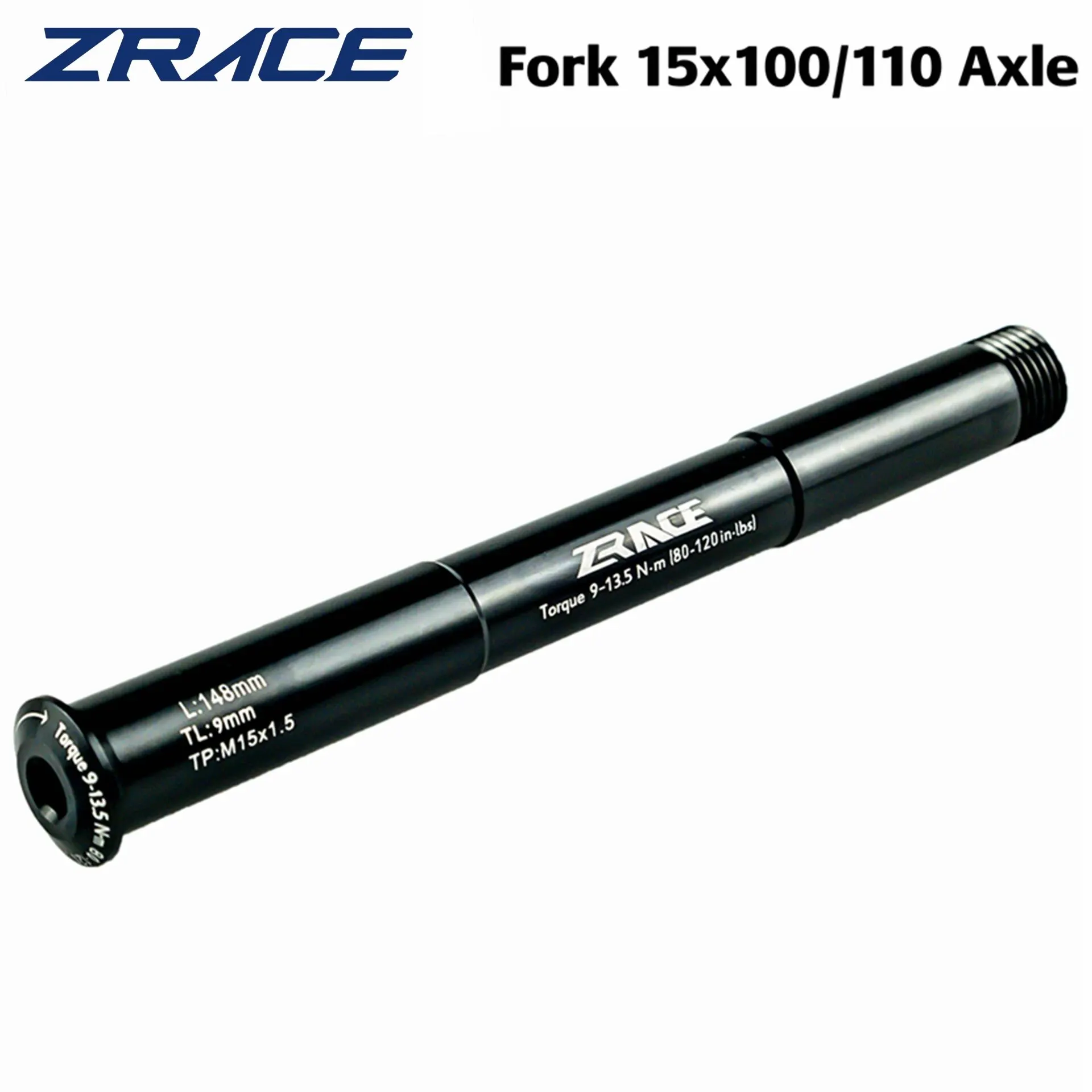 ZRACE MTB Fork QR15x100 / QR15x110 Thru Axle Lever Accessories for ROCKSHOX / FOX 35g, 15x100 15x110 QR15 15*100 15*110