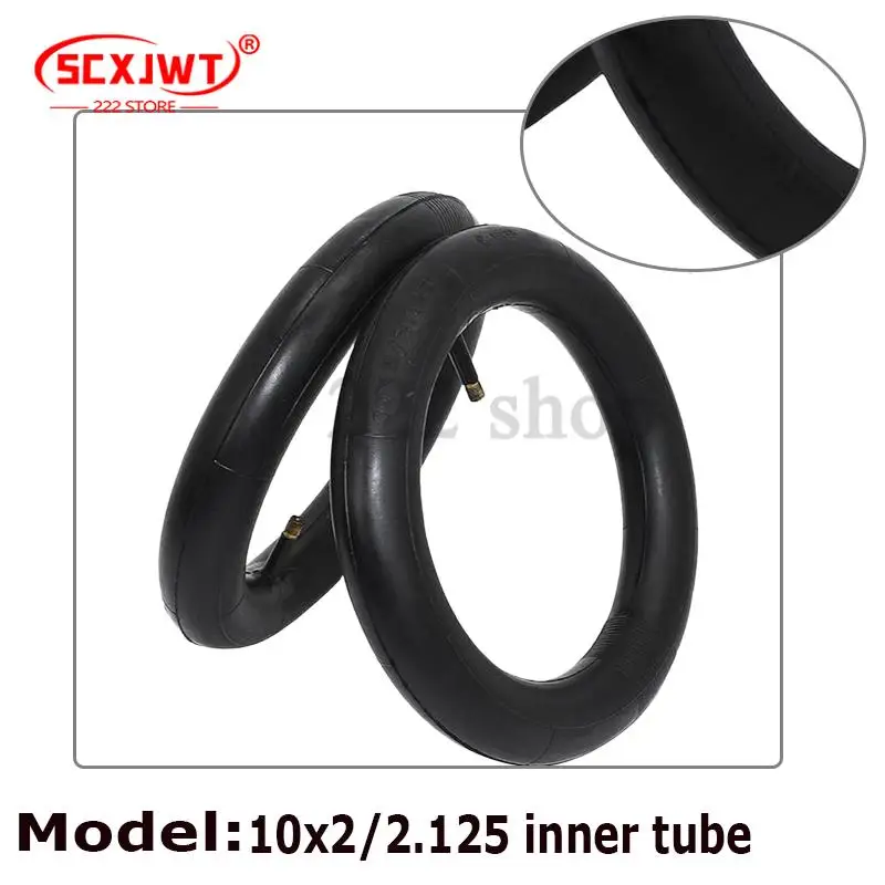 

NEW 10 Inch 10x2.125 Butyl Inner Tube 10x2.125 Camera for Many Gas Electric Scooters E-Bike Folding Bike Inner Tyre