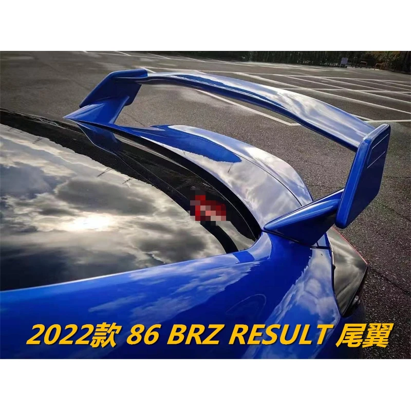 REAL CARBON FIBER REAR WING TRUNK LIP TAIL SPOILER FOR Toyota GR86 / Subaru BRZ 2021 2022 2023 ST STYLE