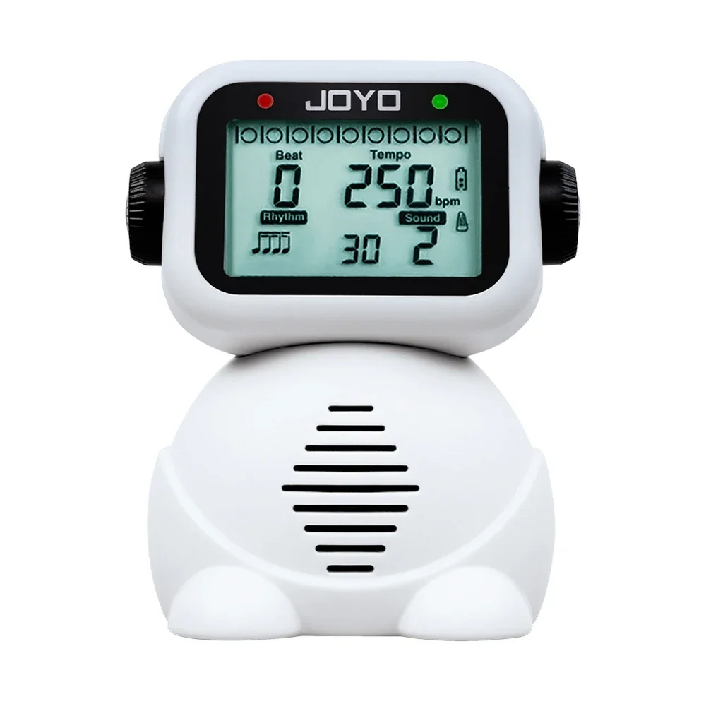 JOYO JM-93 Digital Vocal Metronome Robot-shaped 8 Sound Modes Built-in Speaker for Kids Instruments Practice Learning