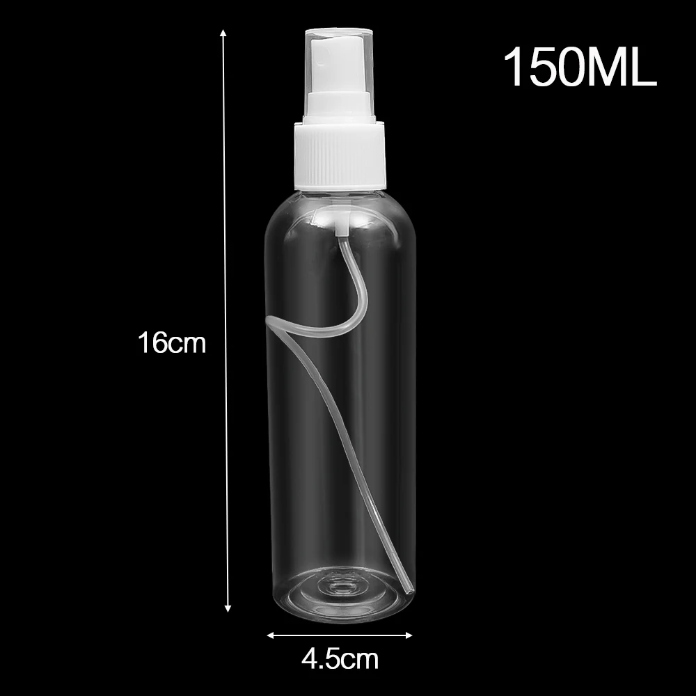 30/100//150/250 ml Nachfüllbare Flaschen Transparenter Kunststoff Parfümzerstäuber Mini Leere Sprühflaschen Tragbares Reisezubehör