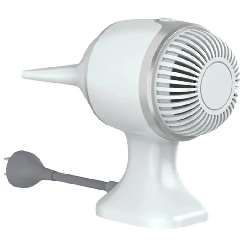 [new-n92r】-wall-mountable-hand-dryer-high-power-drying-small-footprint-fan-cycle-portable-long-battery-life-desktop-eu-plug