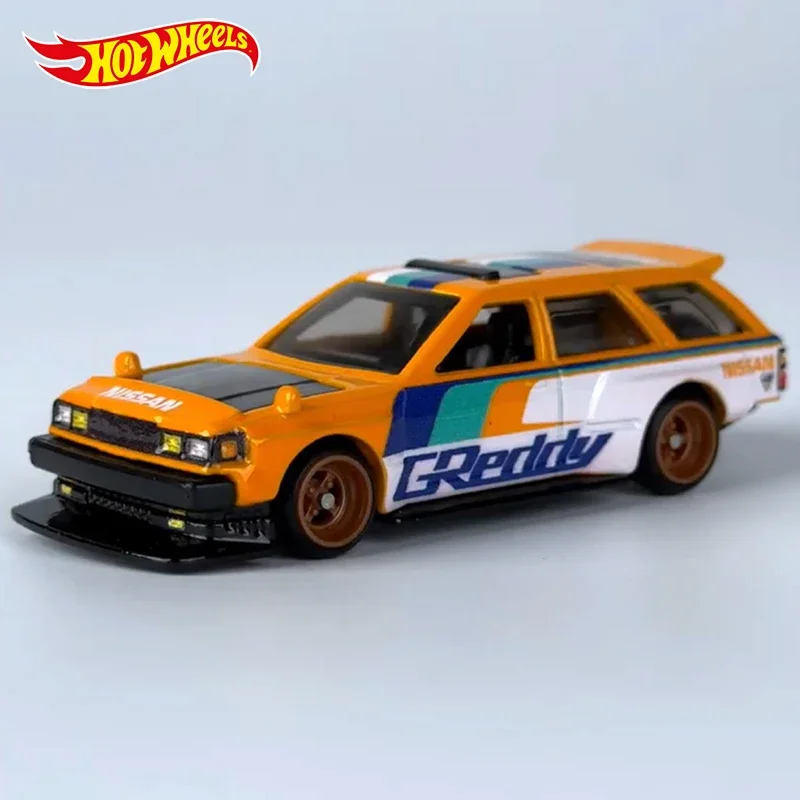 Original Hot Wheels Premium Car Culture Greddy Fleet Street Toys Boys 1/64 Diecast Pandem Subaru Nissan Maxima Drift Datsun Gift