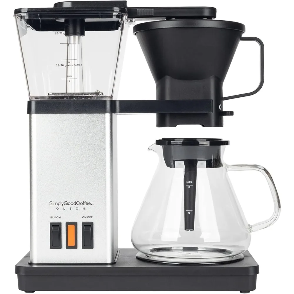 ee Brewer, 8 Cup Coffee Brewer, Perfect Coffee Every time