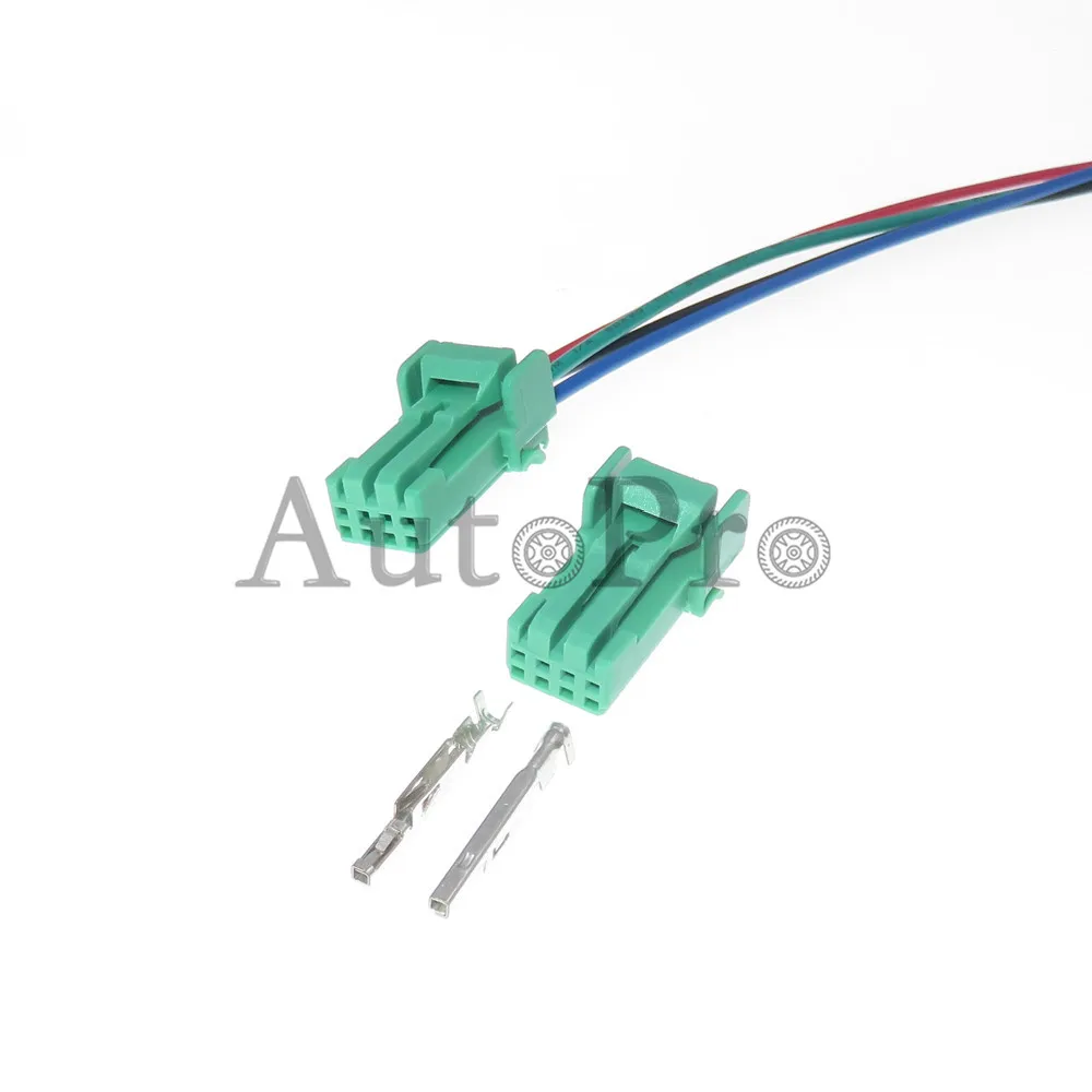 1 Set 4 Hole AC Assembly IL-AG5-4S-S3C1 IL-AG5-4P-S3T2 Car Fog Light Switch Plug Daytime Light Socket Connector For Toyota Honda