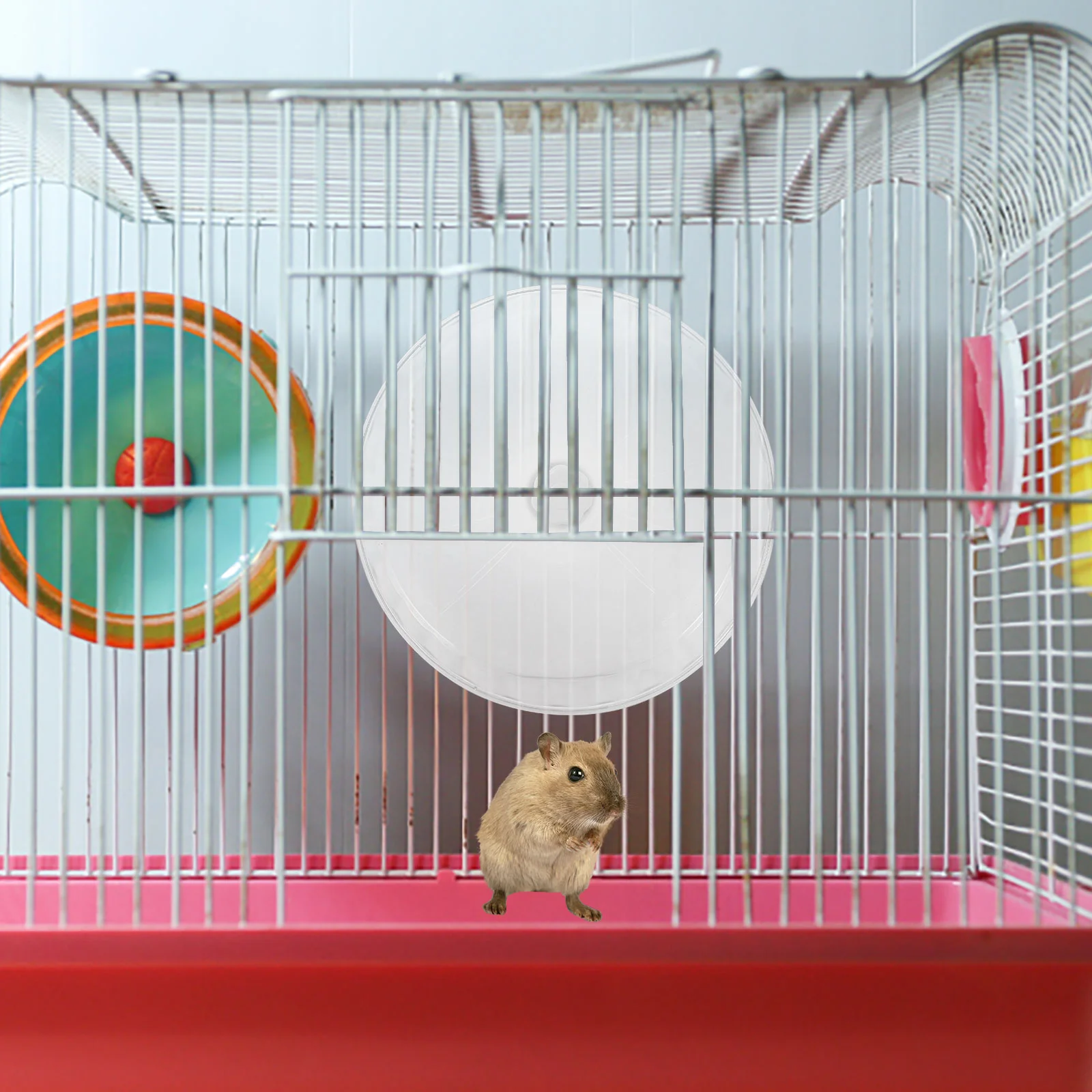 Hamster Running Wheel Exercise Guinea Pig Toys Silent Chinchilla Small Animal Machine Runner Mouse