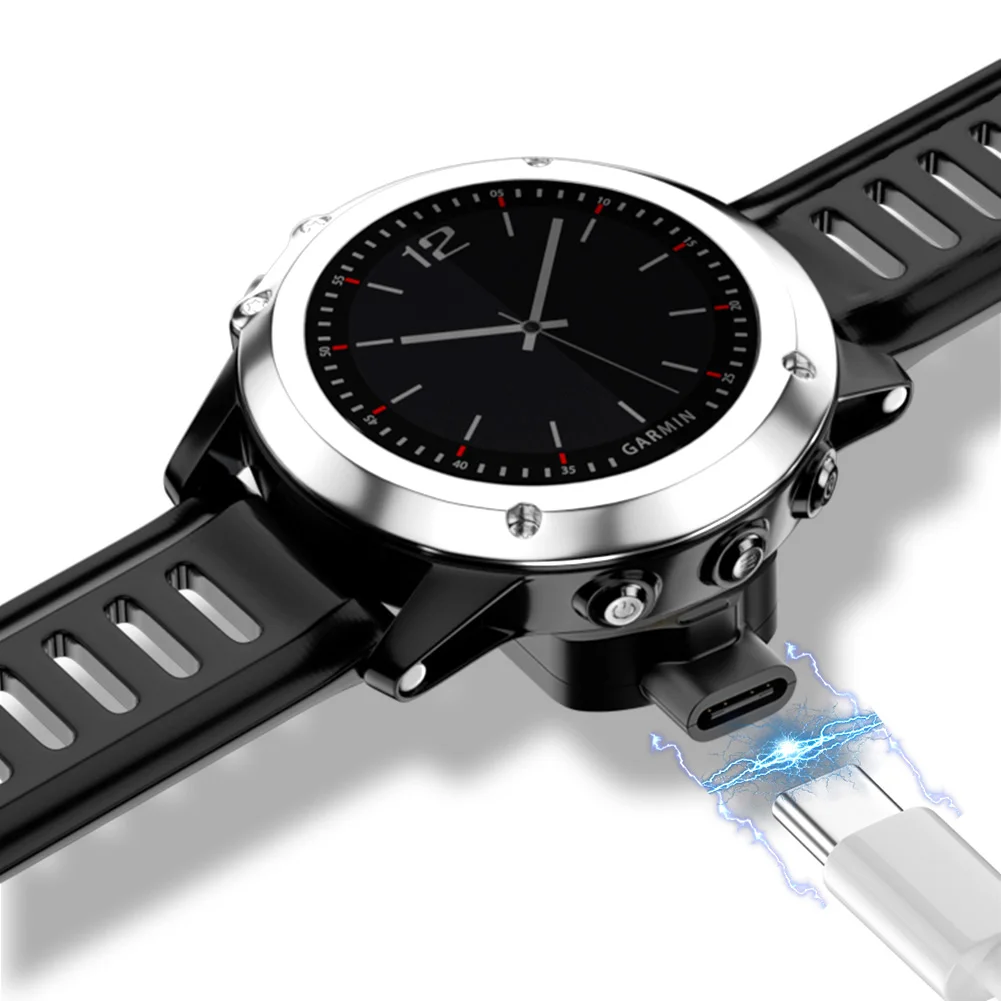 

8-контактный/тип C для Garmin MARQ 2 MARQ (Gen 2) переходник для зарядного устройства «мама-папа» Plug and Play, зарядный кабель-переходник для домашних путешествий