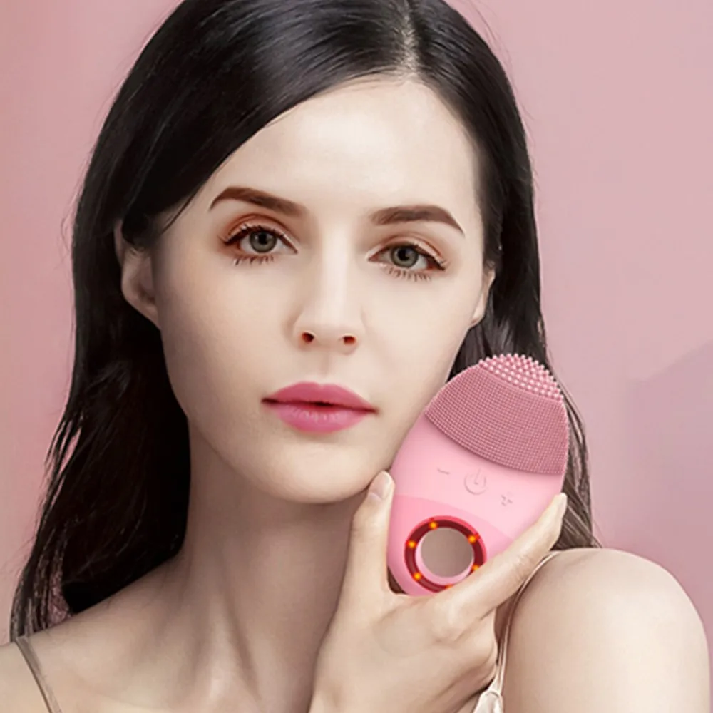 

New Home Use Beauty Equipment Face Deep Cleansing Silicone Brushes Skin Care