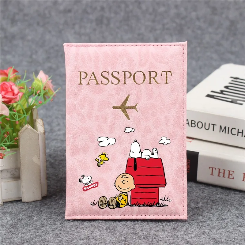 Чехол-для-паспорта-snoopys-airplane-для-женщин-кошелек-kawaii-держатель-для-кредитных-карт-защитные-аксессуары-для-путешествий