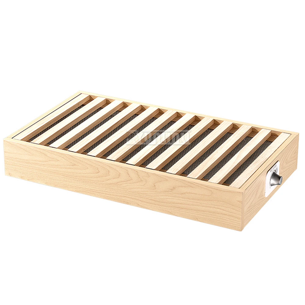 سخان محمول لتدفئة القدمين المنزلي سخانات خشبية متعددة الوظائف لفطائر كالينتا الداخلية