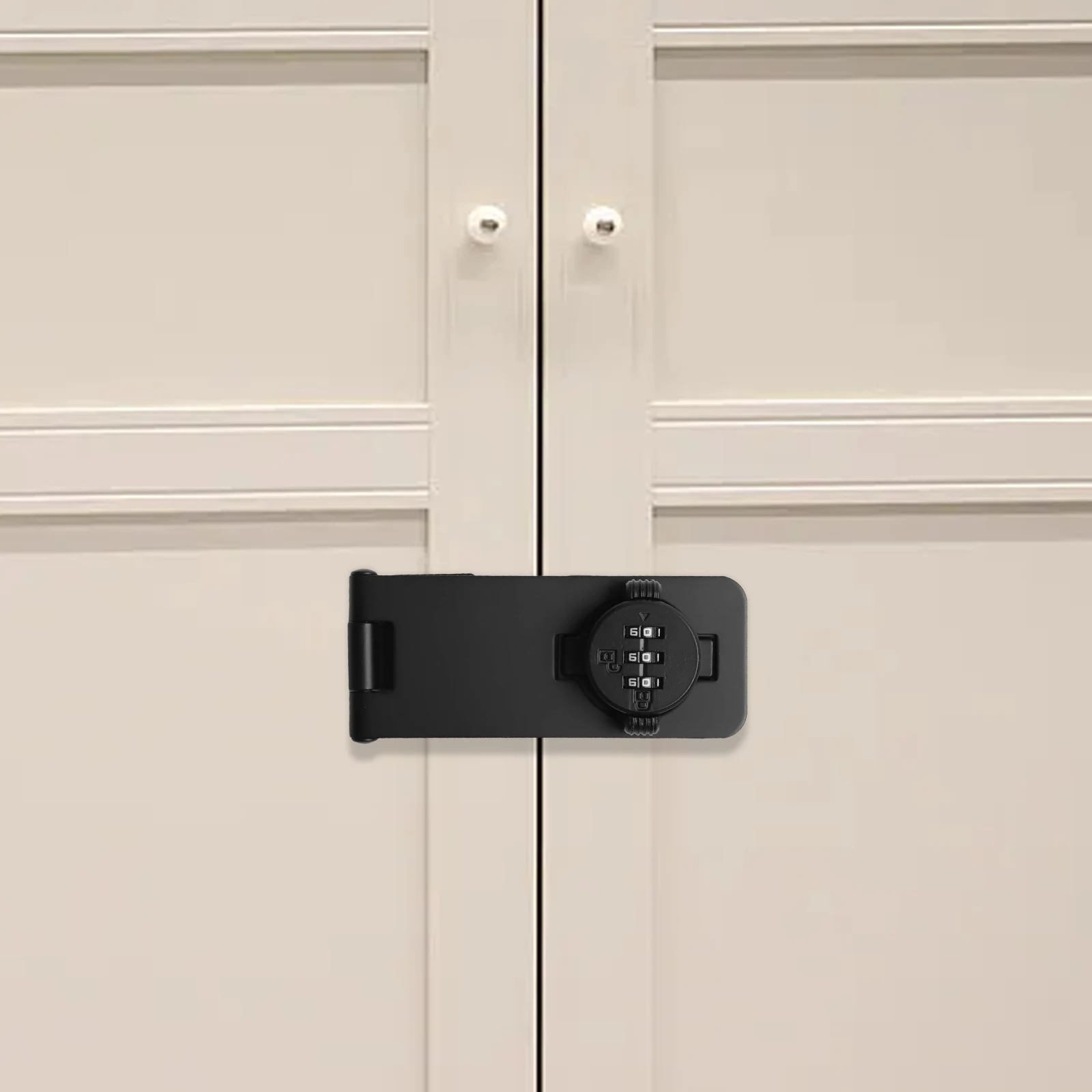 3 Digit Lock 3 Digit Code 4.5 Inches Cabinets Security High Security Features Metal Hasp Lock Protect Valuables