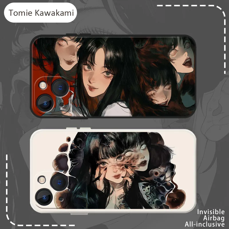 Anime Tomie Kawakami Case For Infinix Hot 30 30i 20 20i 20s 12 12i 11 2022 11s NFC 10 10i 10s 8 9 Play Liquid Silicone Soft Capa