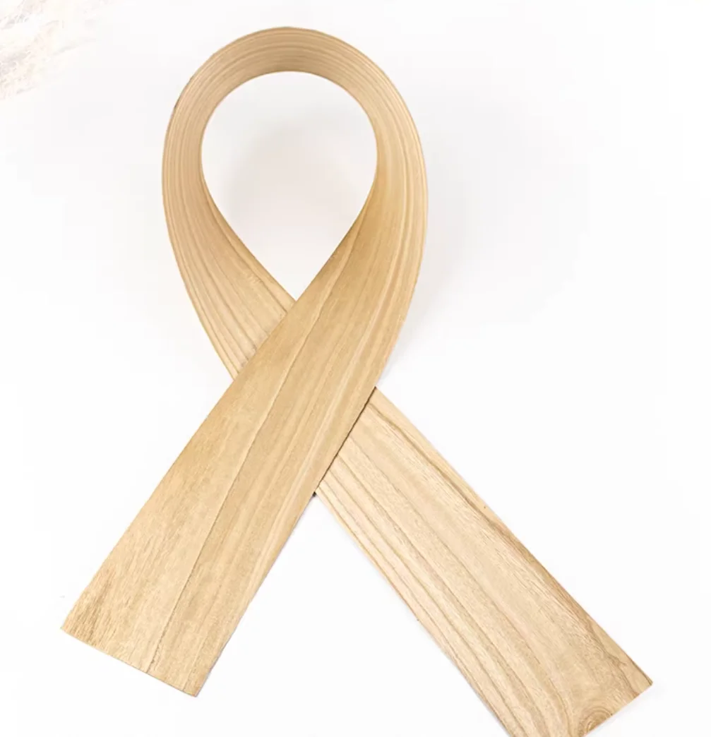 1pcs  0.5mm  Natural Paulownia  Wood Veneer Sheets